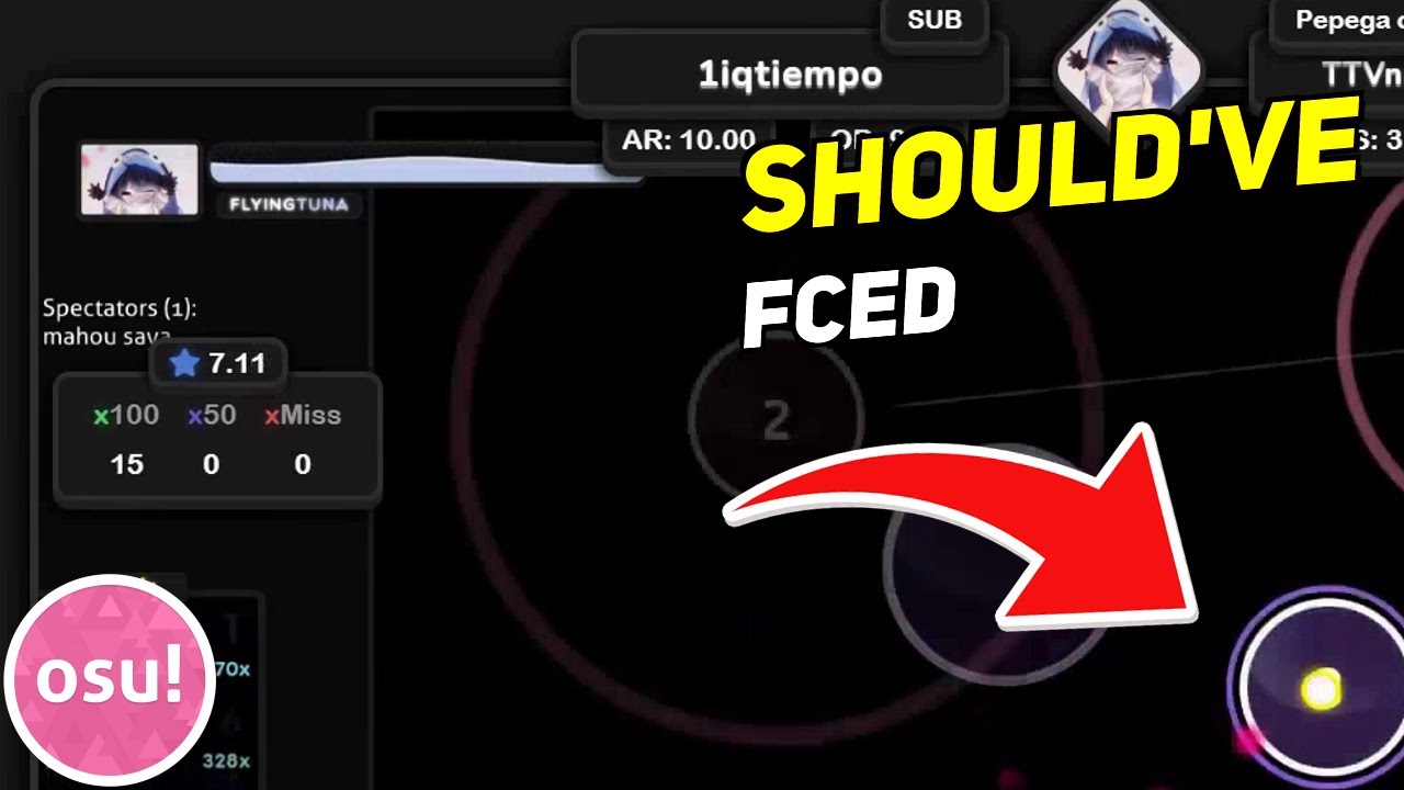 Daily Osu Community Highlights: SHOULD'VE FCED