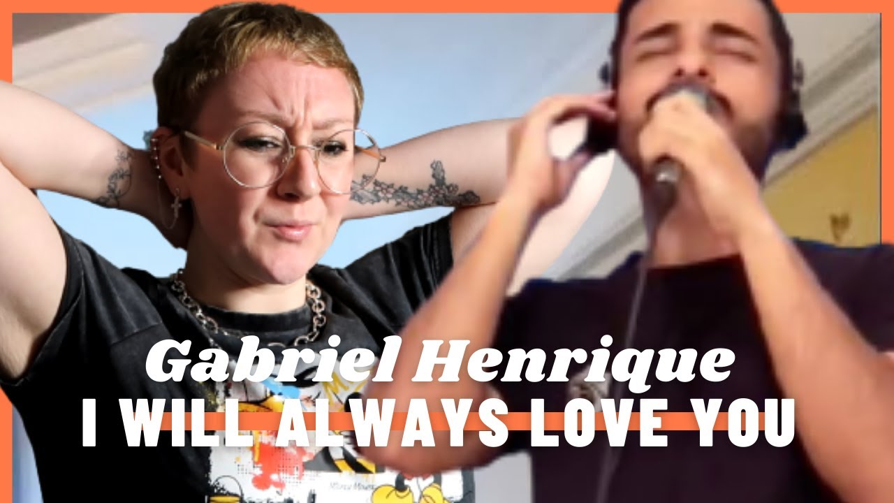 I Will Always Love You - (Whitney Houston) Gabriel Henrique REACTION (french)🇧🇪