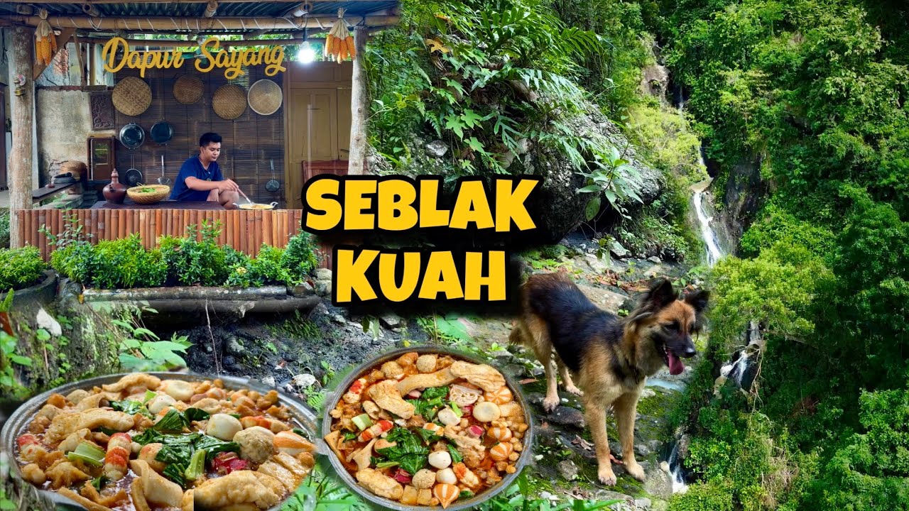 SEBLAK KUAH || MAKAN PAS HUJAN SYAHDU || AJAK JALAN JALAN BELLA 