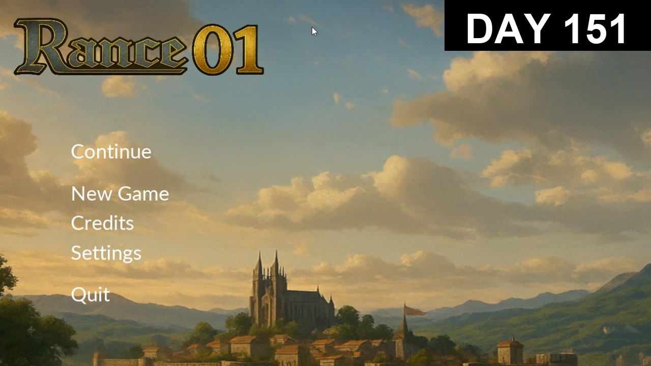 Day 151 Project Rance — Integrate UI template