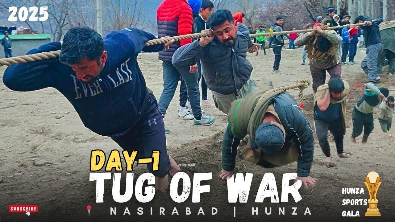 Tug Of War 💪🏻 || Nasirabad Team prepares for Hunza Sports Gala || Theguyfromhunza || 