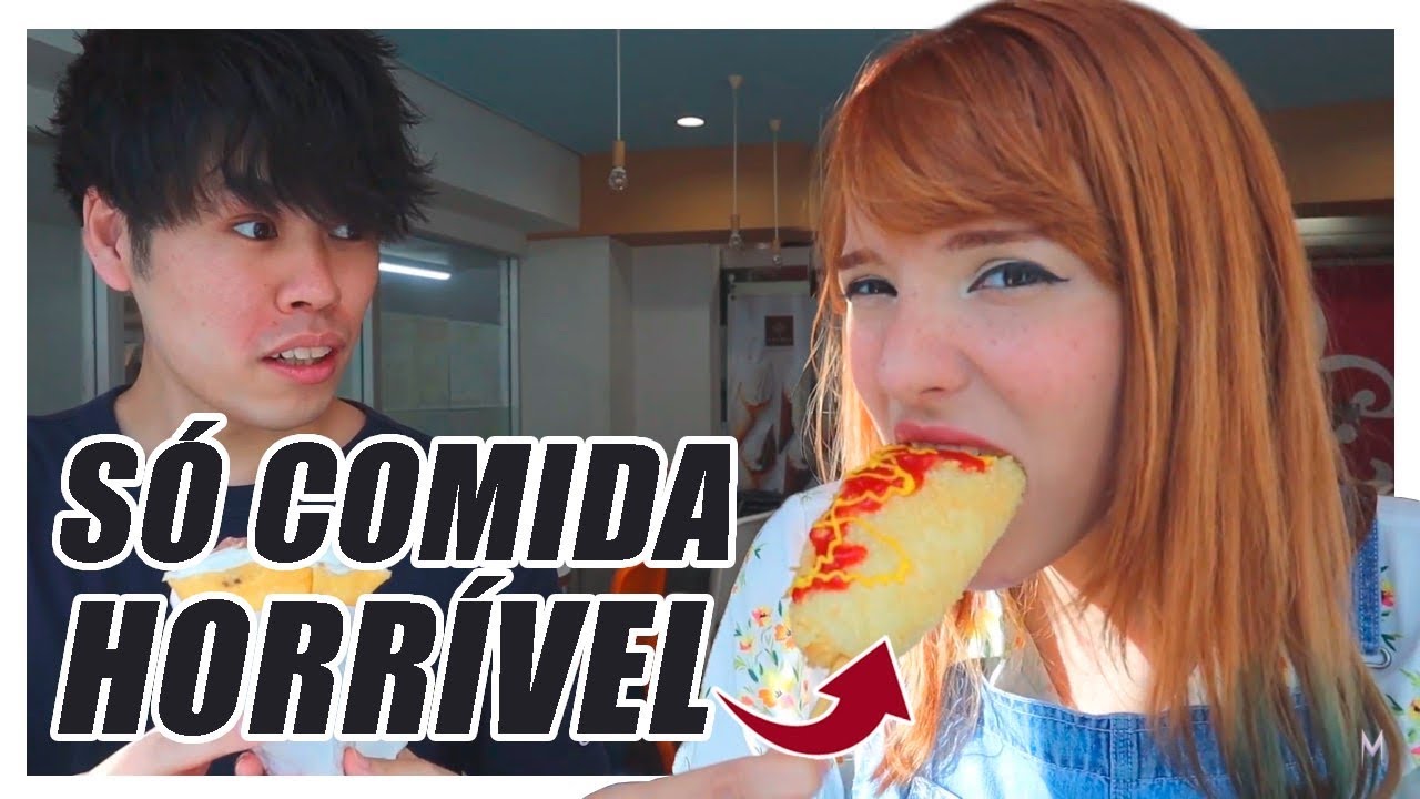 Provando comidas JAPONESA COM meu melhor amigo Japonês * / feat. Bakaito