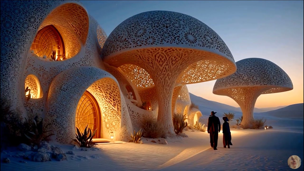 The legend of the Mushroom Mandala City / Relax and sleep Music / Meditation Music / Healing