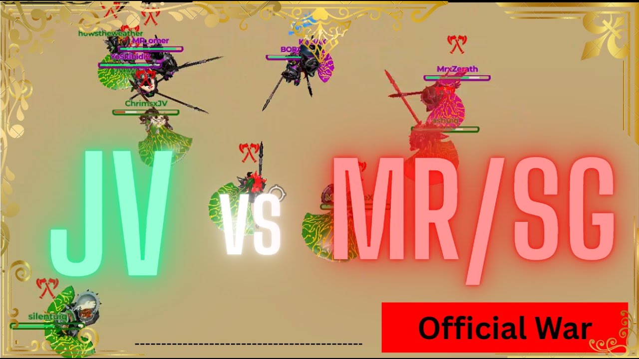 [JV vs SG/MR] The Survival Game Official War | 70% MR 30% SG vs JV | Edited by Itasa