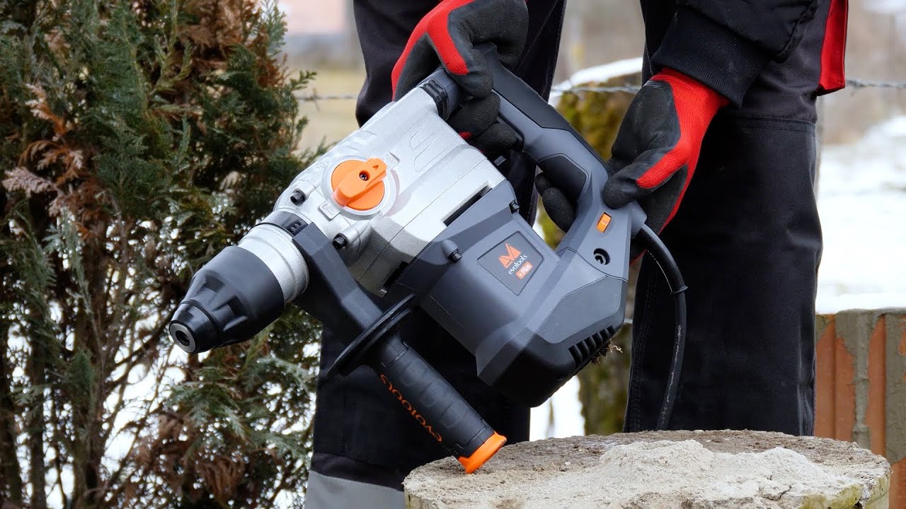 Ciocanul rotopercutor pe care l-as alege eu din gama Evotools Plus, RH 1500AD, 1500W si 5.5J