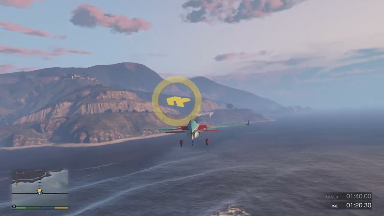 BRIDGE BINGE TIME TRIAL! (Gta 5 Plane Time Trial)