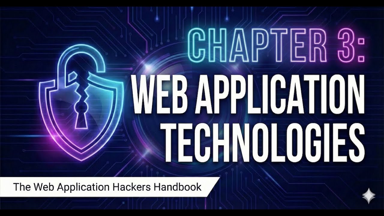 Web Application Technologies | Chapter 3 — The Web Application Hackers Handbook