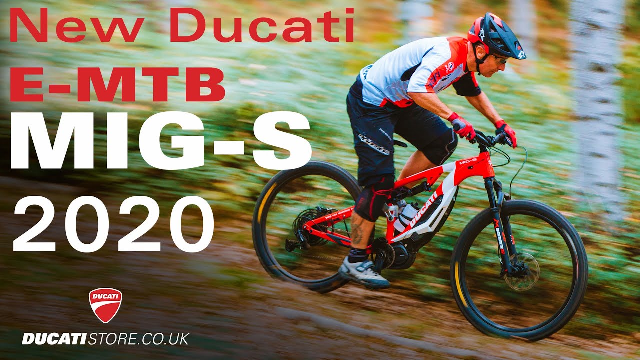 Ducati 2020 E-Bike MIG-S: All Mountain E-MTB