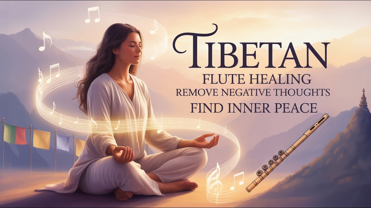Tibetan Flute Healing Remove Negative Thoughts Find Inner Peace #relax #tibetan #tibetanflutemusic