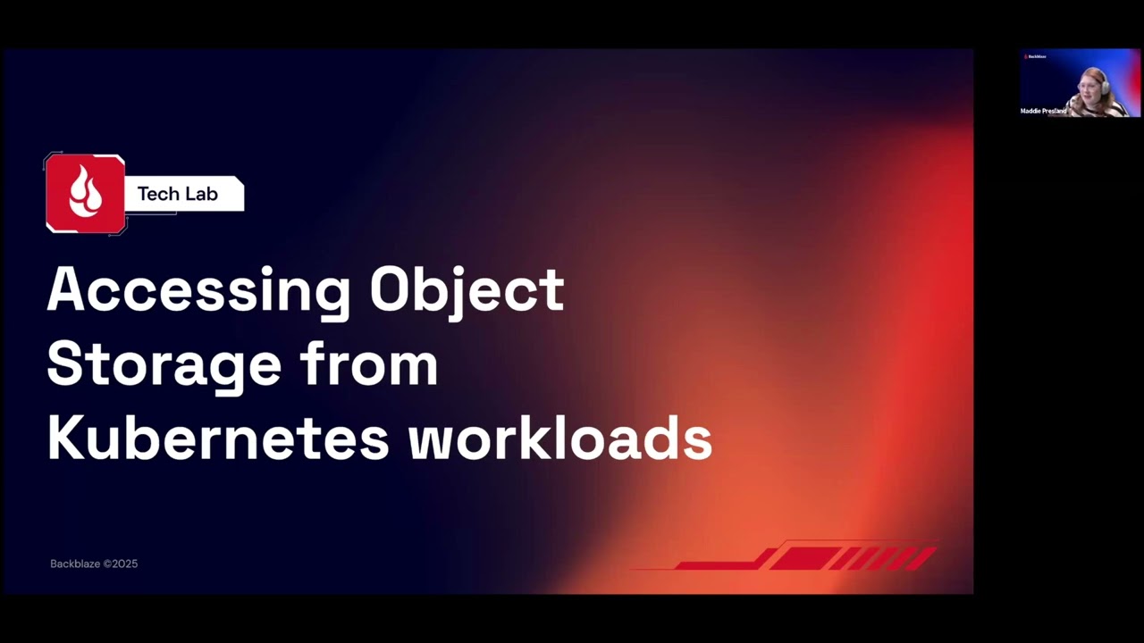 The State of K8s + S3 Compatible Storage | Backblaze Tech Lab