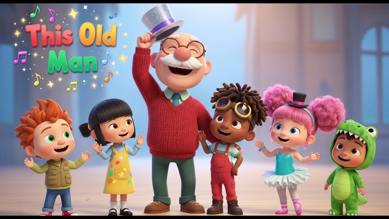 This Old Man 👨‍🦳🎩 | Classic Kids Songs