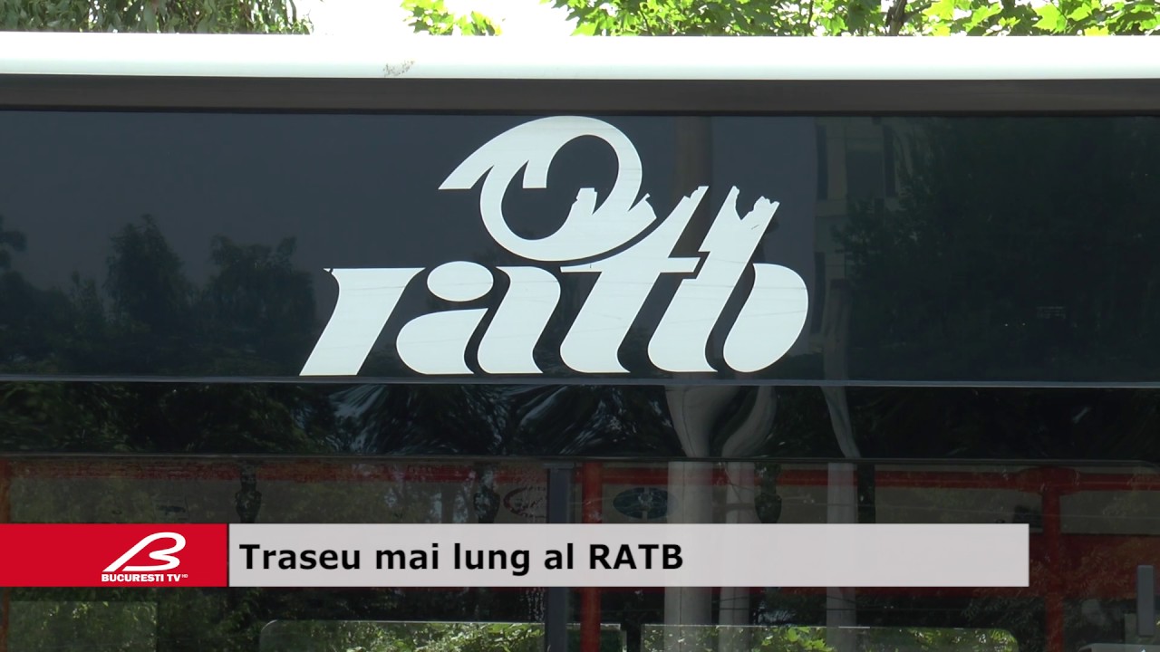 Traseu mai lung al RATB