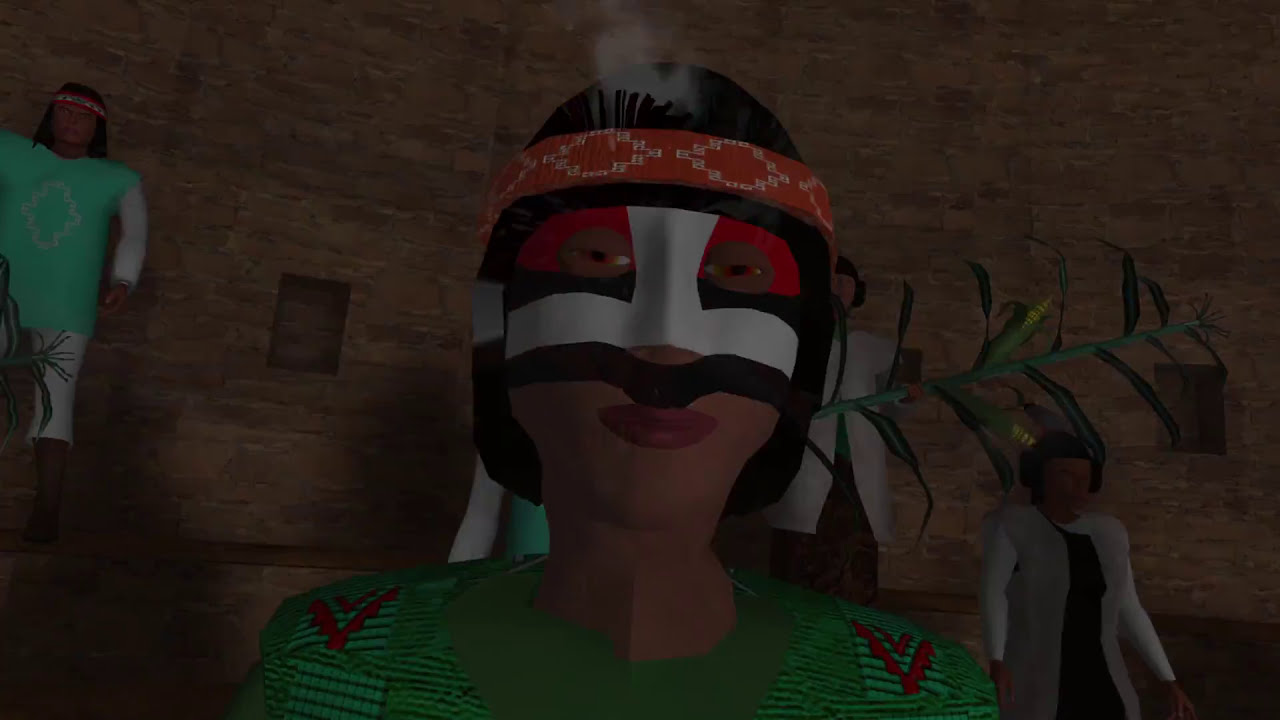 New Mexico Chaco Canyon Pueblo Bonito Kiva Ceremony