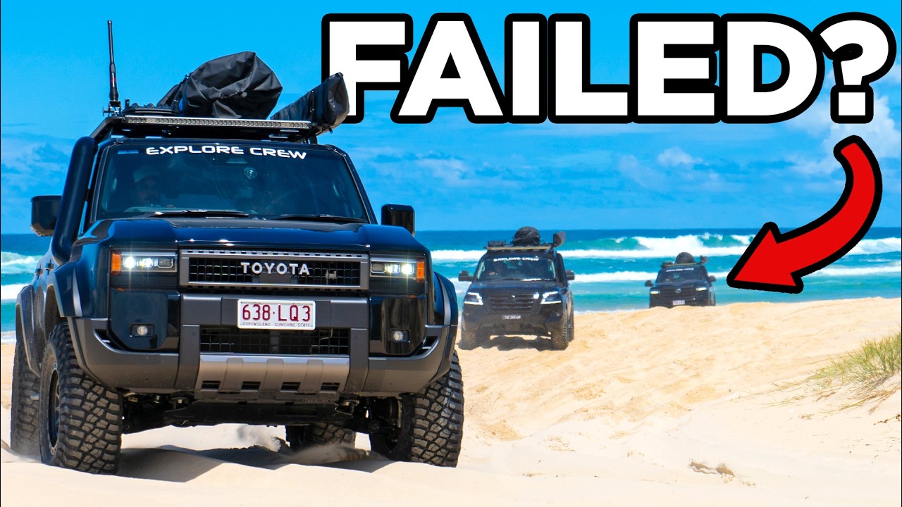 Which 4WD Wins? 250 Prado v 300 Series v Y62 Patrol Offroad Challenge!