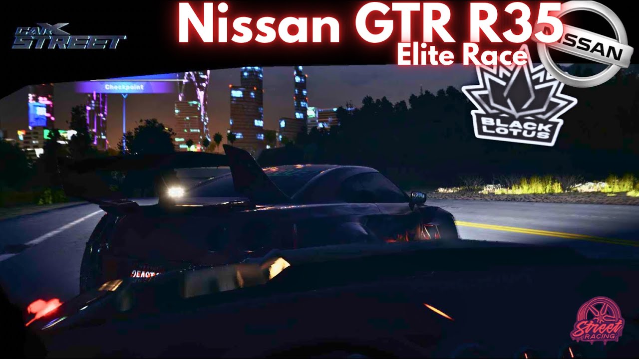 CarX Street: Nissan GTR R35 | C6 Black Lotus Club Elite Race