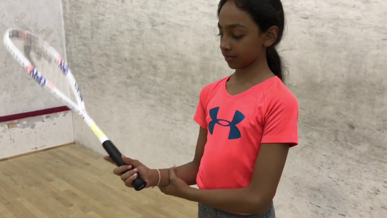Squash Footwork training for juniors