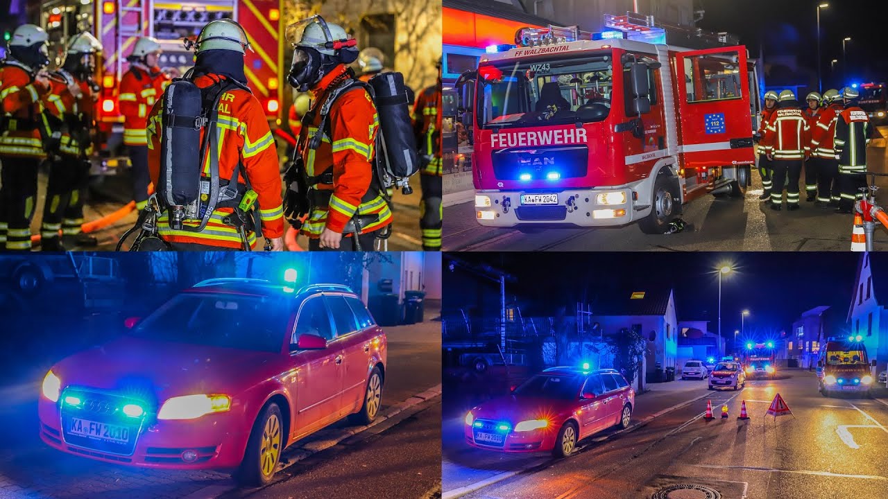 ++ FEUER IN GARAGE ENDET FAST IN GROSSBRAND ++ FEUERWEHR im EINSATZ | ATEMSCHUTZ & LÖSCHARBEITEN