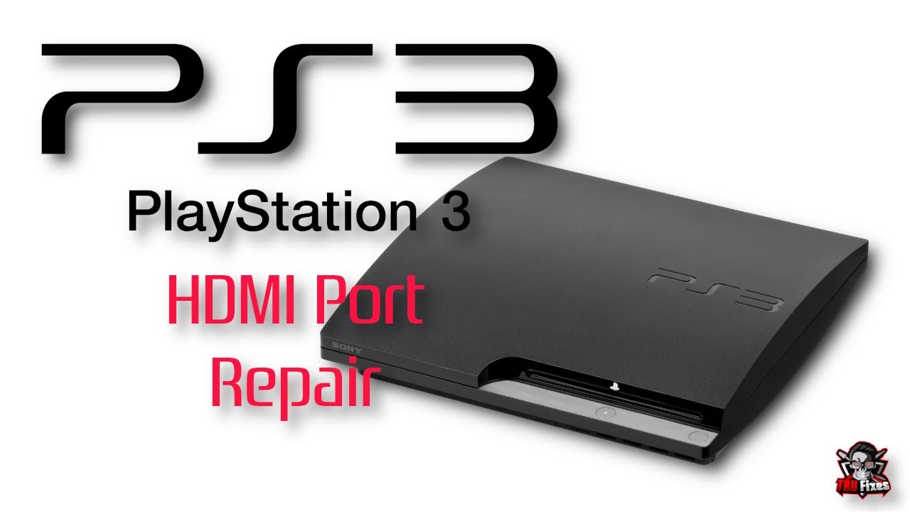 PlayStation 3 Slim HDMI Port Repair ⚒ Can I Fix It?