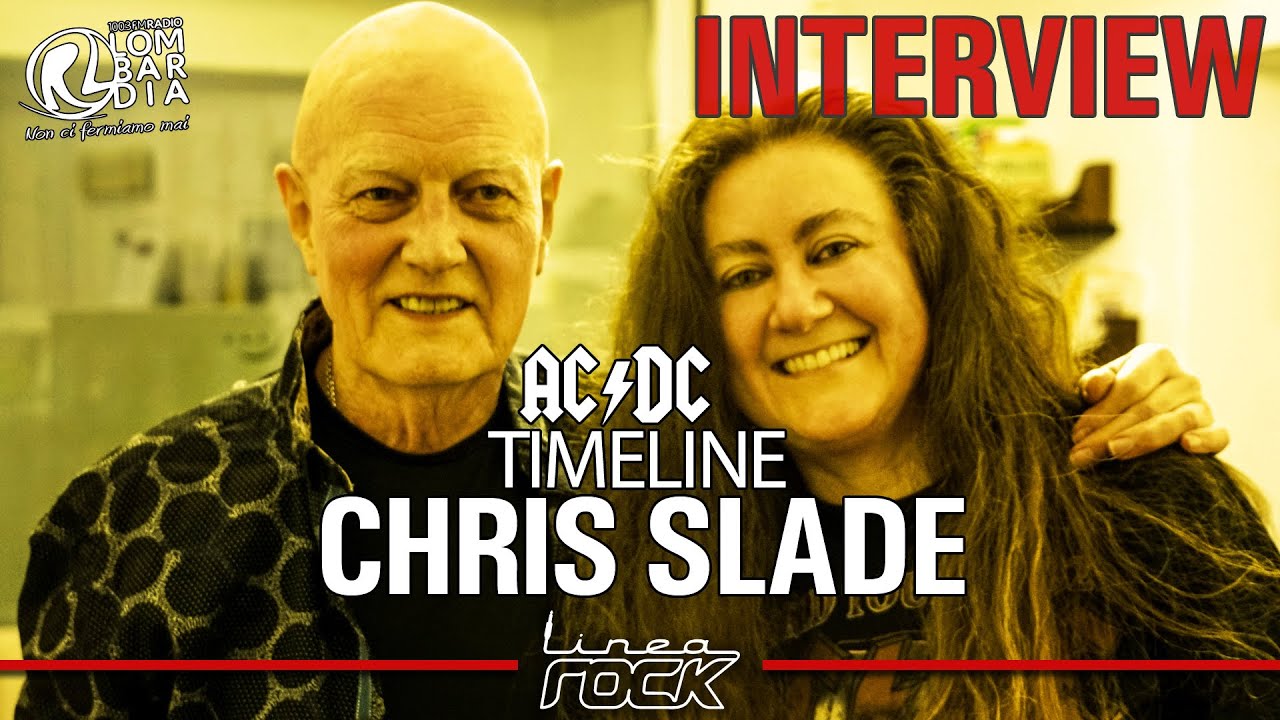 Крис Слейд (AC/DC, Timeline) — интервью с Барбарой Казертой на Linea Rock 2020