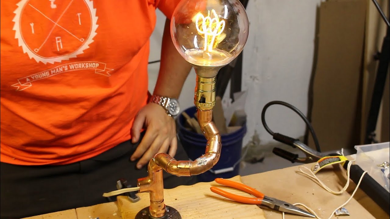 Медные трубы лампы