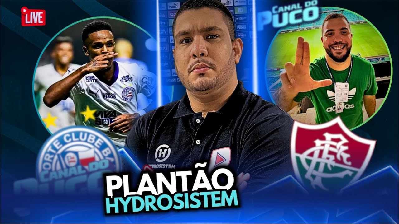 PLANTÃO HYDROSISTEM COM YURI #04 – ESTREIA EM CASA CONTRA O FLU PART. GABRIEL AMARAL (RAIZ TRICOLOR)
