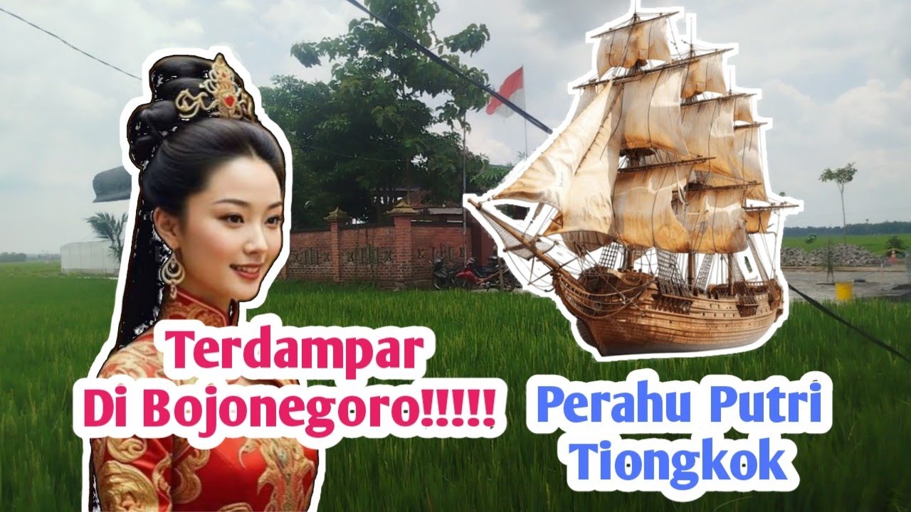 Perahu besi kuno jaman VOC terdampar di sungai bengawan Solo di Gayam Bojonegoro