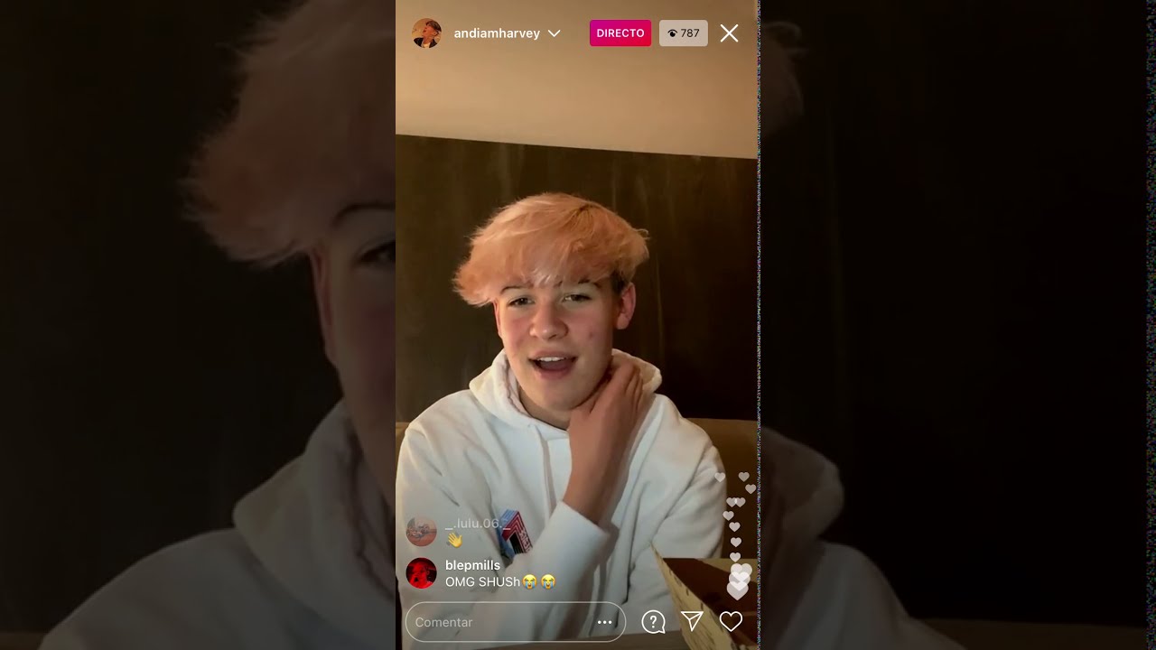 Harvey mills instagram live 23/1/21