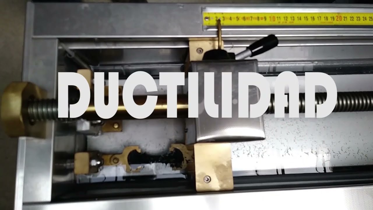 RECUPERACIÓN ELASTICA EN DUCTILOMETRO