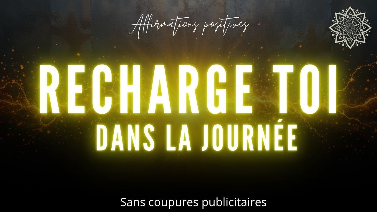 Affirmations PUISSANTES pour BOOSTER ta MOTIVATION | Durée flexible 5 à 30 min