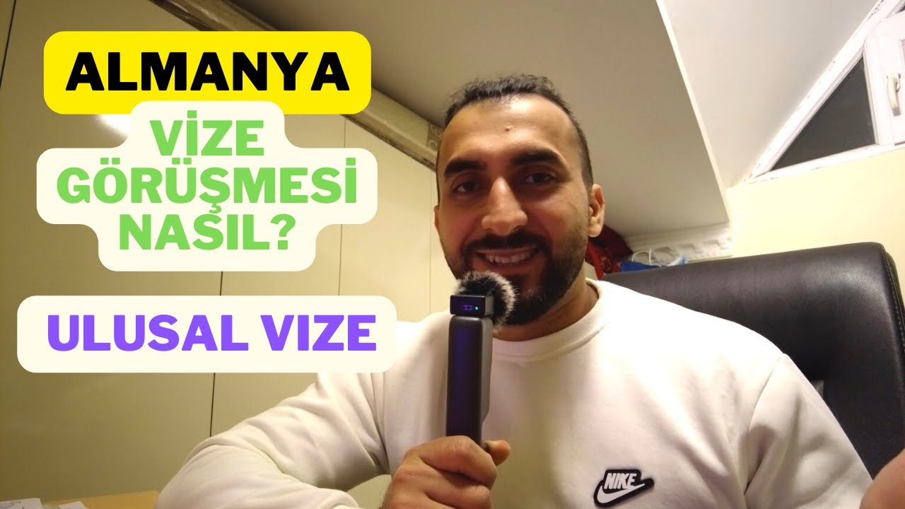 ALMANYA Vize Görüşmesi Nasıl? - Hangi Evraklar? - Nasıl Vize Alınır?