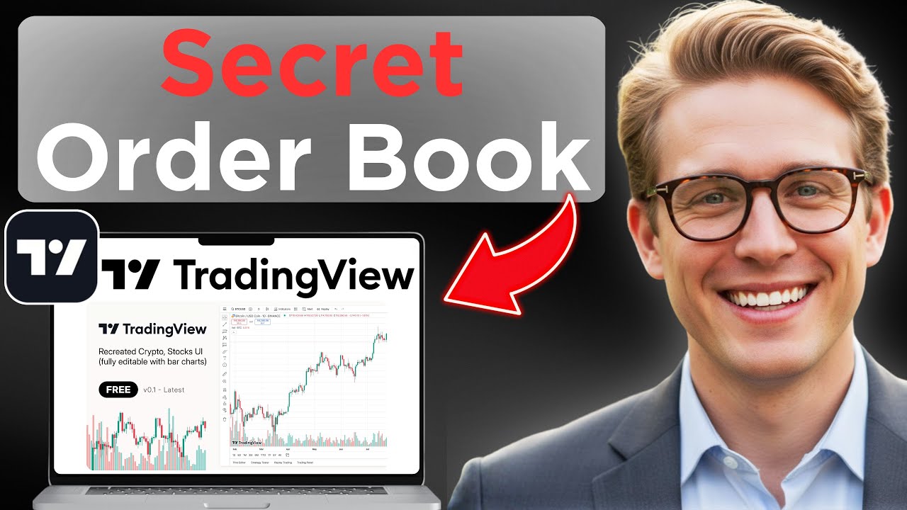 TradingView только что получил БЕСПЛАТНУЮ секретную книгу ордеров &ndash; как торговать с ее помощью (о...