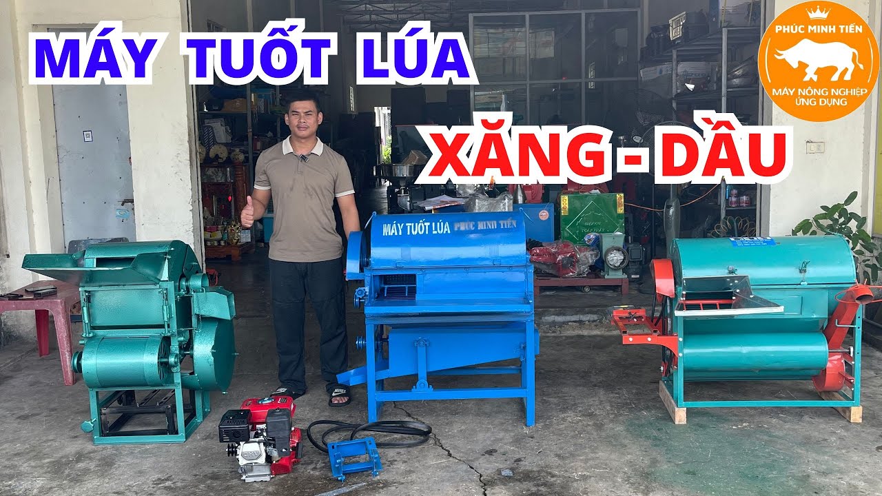 M&aacute;y Tuốt L&uacute;a Mini Cho Hộ Gia Đ&igrave;nh &ndash; N&ecirc;n Mua Loại N&agrave;o ?
