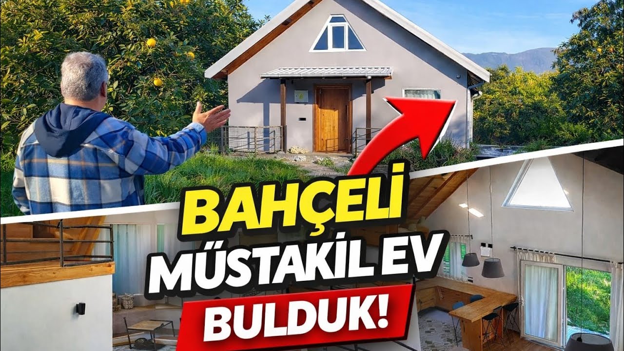 SATILIK BAHÇELİ MÜSTAKİL EV BULDUK! İÇİNİ GÖRÜNCE ŞAŞIRACAKSINIZ...