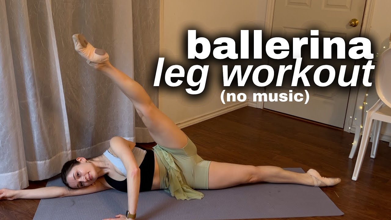 Ballerina LEG workout with music | no equipment, intermediate, get better extensions
