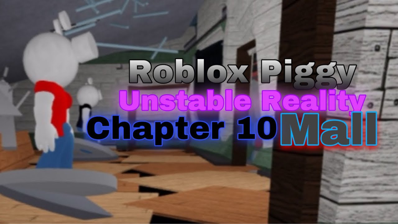 Meeting the twins in Roblox Piggy: Unstable Reality Mall! (Chapter 10)