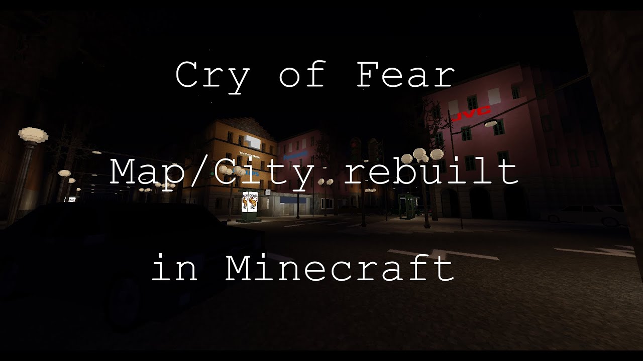 Cry of Fear Map in Minecraft (95%)