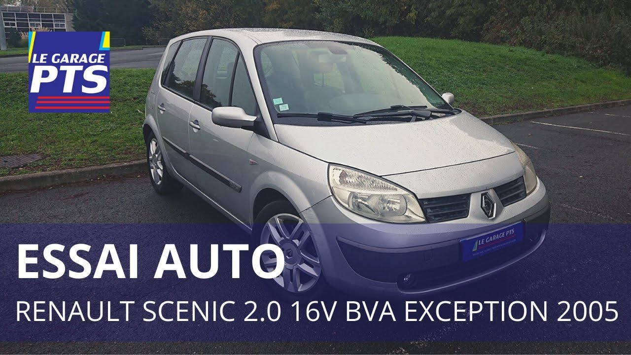 TEST - RENAULT SCENIC 2.0 16V BVA EXCEPTION 2005 - FRANCE