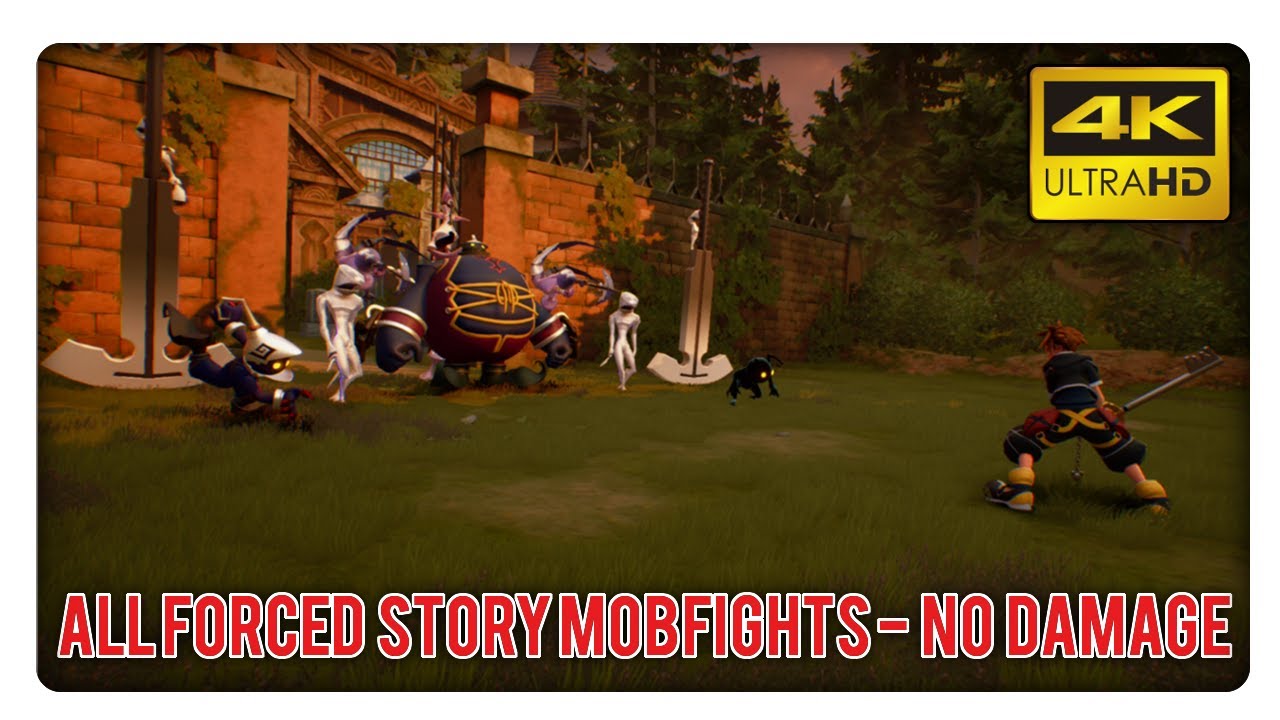 KH2FM PS4/PS5 - All Forced Story Mobfights No Damage (Level 1 Critical Mode w/Restrictions)