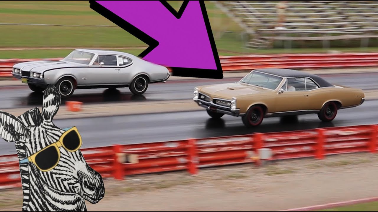Pontiac GTO 1967 года против Hurst Olds 1968 года | ЧИСТЫЙ СТОКОВЫЙ ДРЭГ-РЕЙС