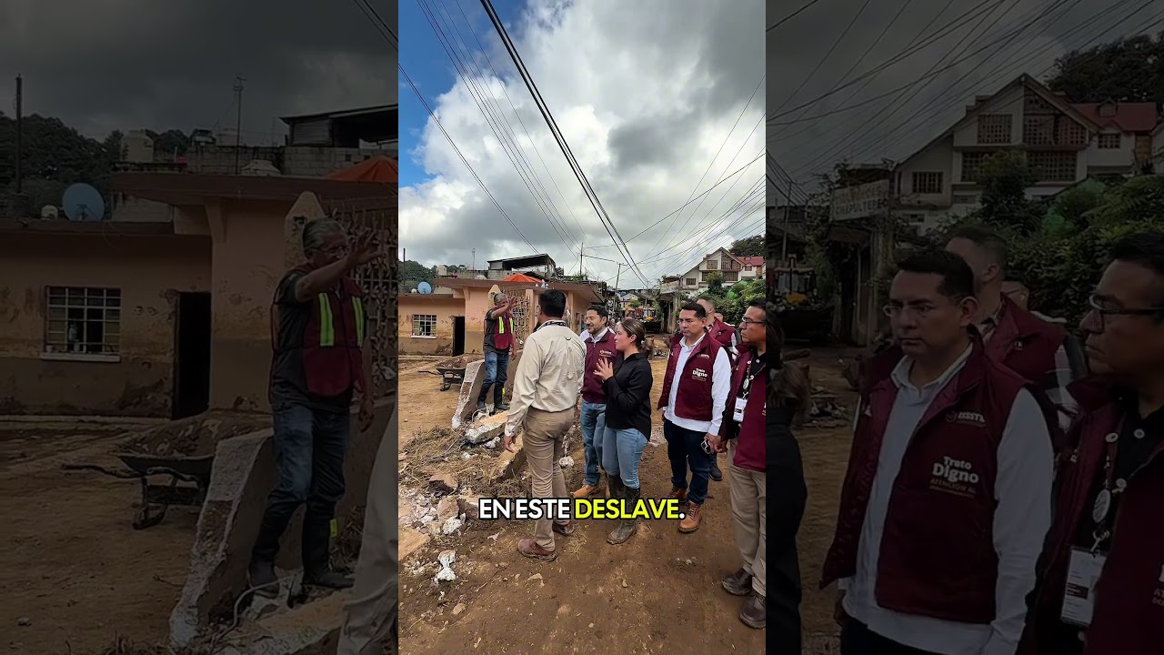 Brigadas del ##ISSSTE en #Puebla ❤️&zwj;🩹 #Salud #Solidaridad #Inundaciones #M&eacute;xico #4T #Mart&iacute;Batres