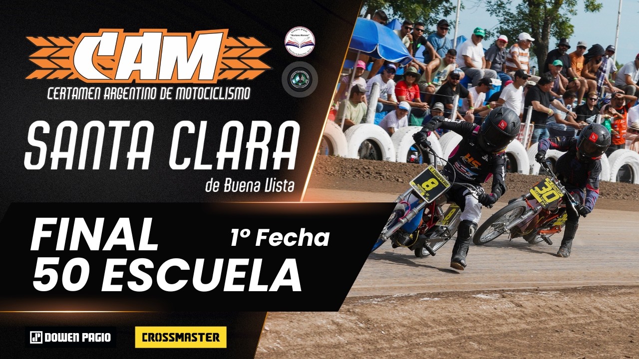 Final completa - 50cc Escuela - 1a Fecha - CAM Santa Clara 2026