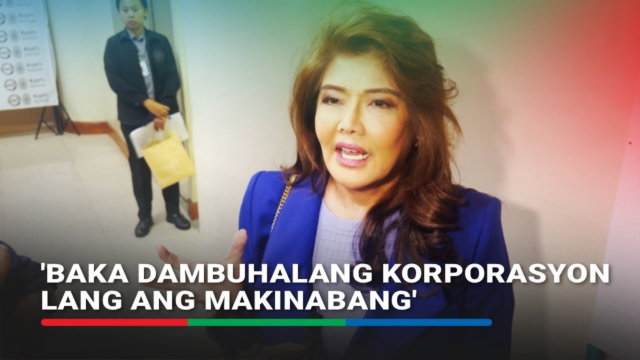 Imee Marcos may pangamba sa pagsuspinde ng excise tax sa langis
