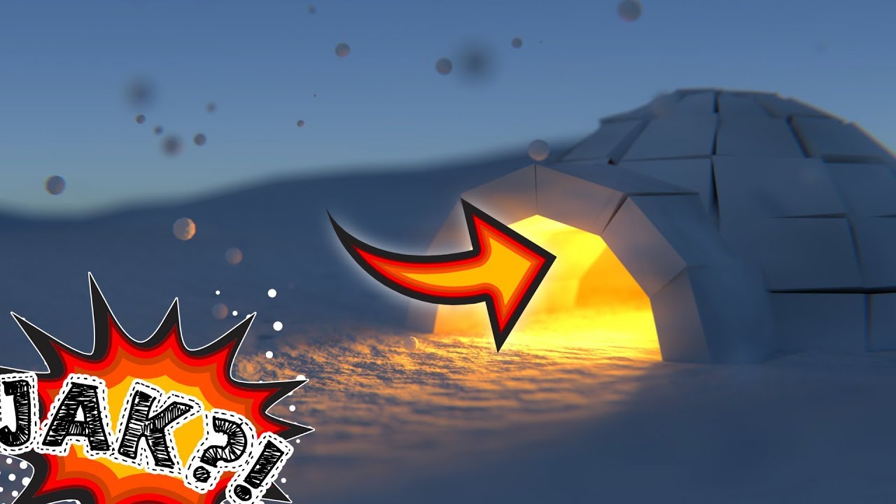 DLACZEGO igloo nie topnieje OD ŚRODKA?