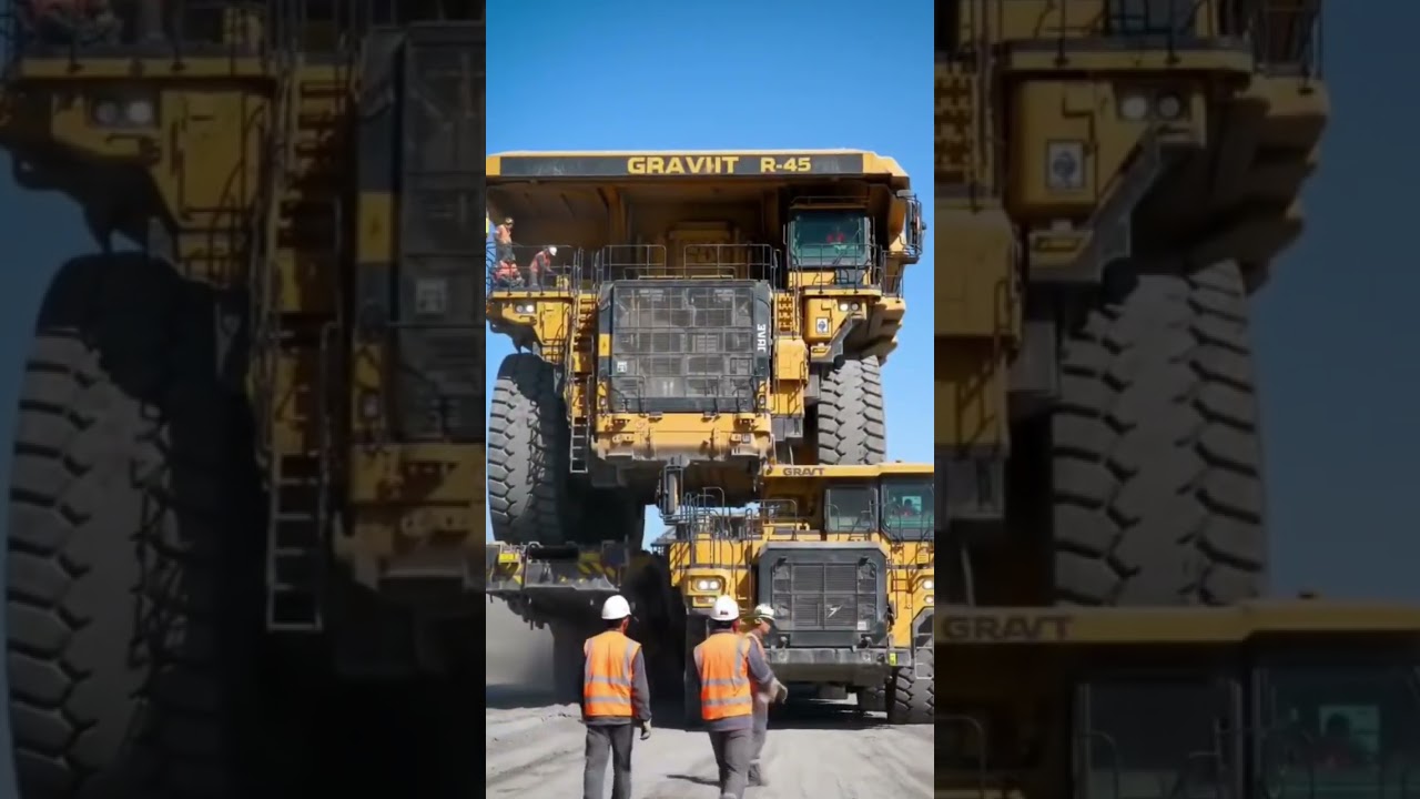 Truk tambang rakasasa sebesar rumah 