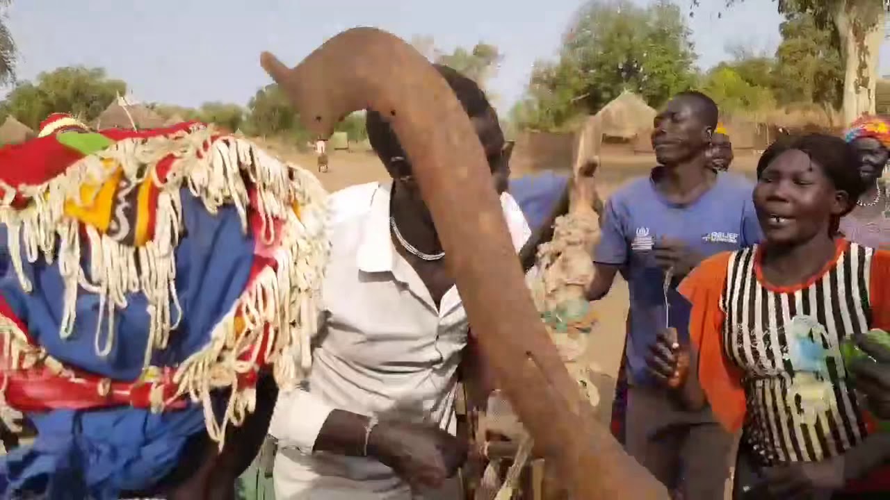 Mabaan dance in Kanyaji village