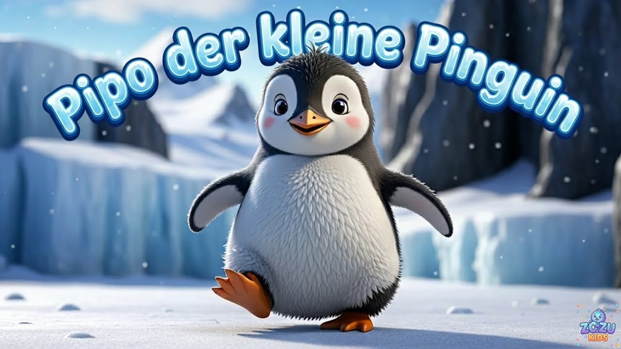 Pipo der kleine Pinguin – Lustiges Kinderlied zum Mitsingen & Mittanzen