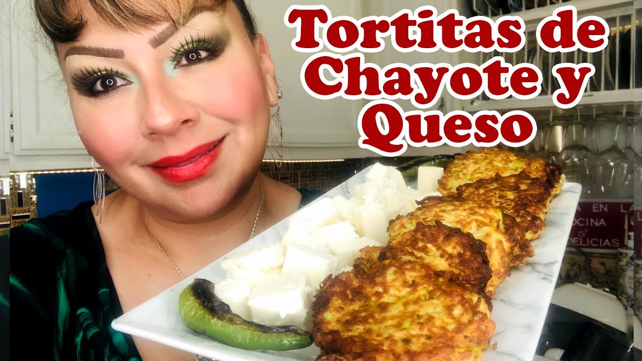 Tortitas de Chayote y Queso