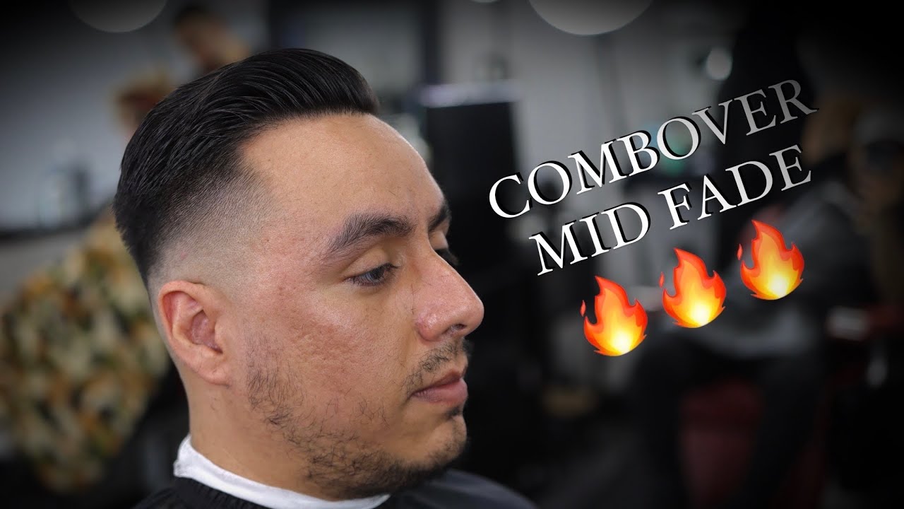 Combover Mid Fade Tutorial | Easy for beginners