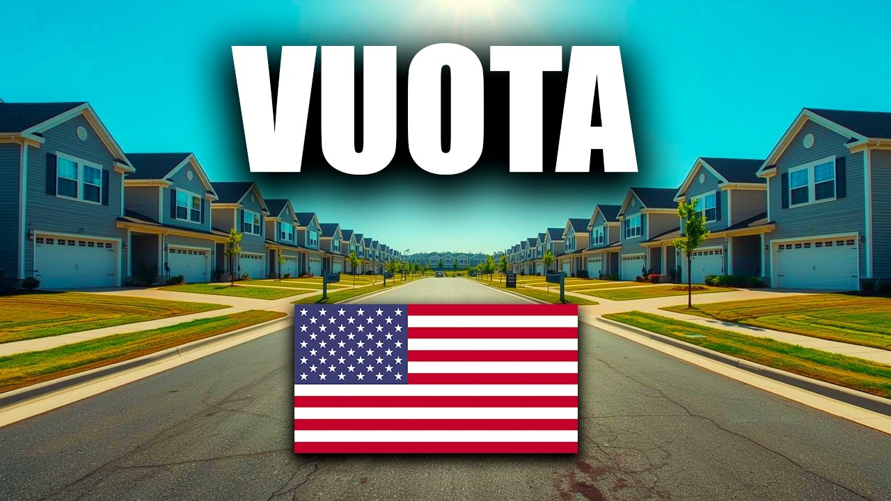 PERCHÈ LE CITTÀ AMERICANE SONO VUOTE???