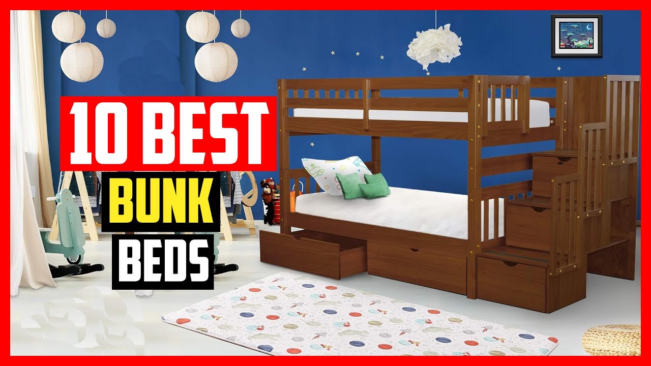 ✅Top 10 Best Bunk Beds for Kids, Children 2025